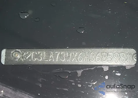 2006 Chrysler 300C Srt8 from USA, damaged, VIN 2C3LA73WX6H368598